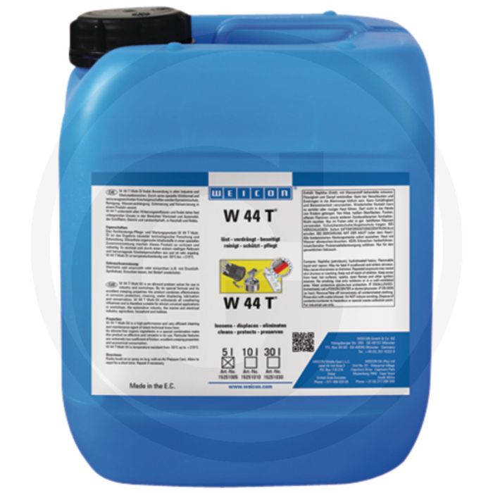 WEICON W 44 T – Multifunctionele olie, 5 liter jerrycan, temperatuurbestendig -50°C tot +210°C WEICON W 44 T – Multifunctionele olie, 5 liter jerrycan, temperatuurbestendig -50°C tot +210°C