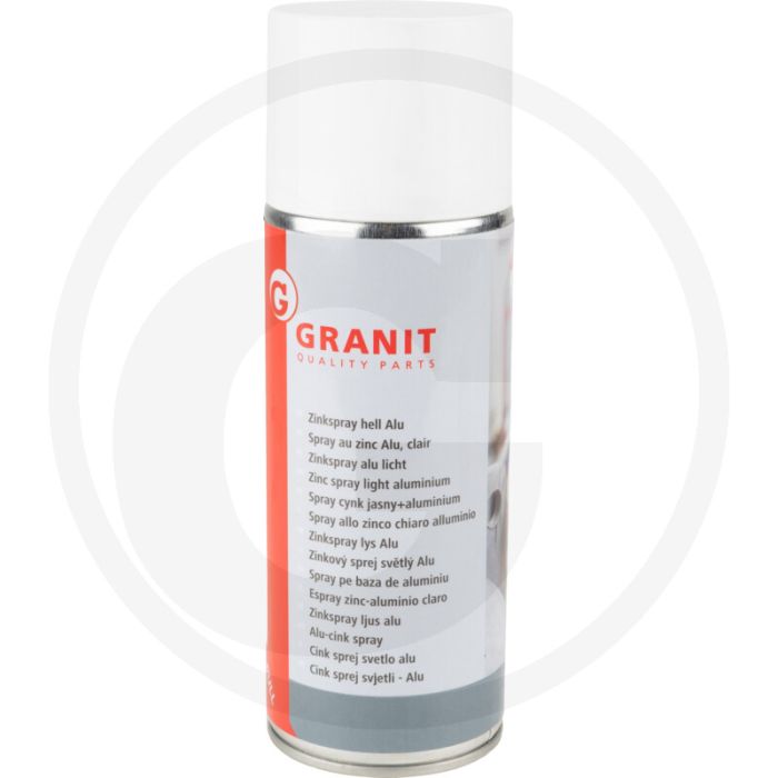 Zinkspray helder aluminium 400 ml – hoge corrosiebescherming, 99% zink, snel drogend Zinkspray helder aluminium 400 ml – hoge corrosiebescherming, 99% zink, snel drogend