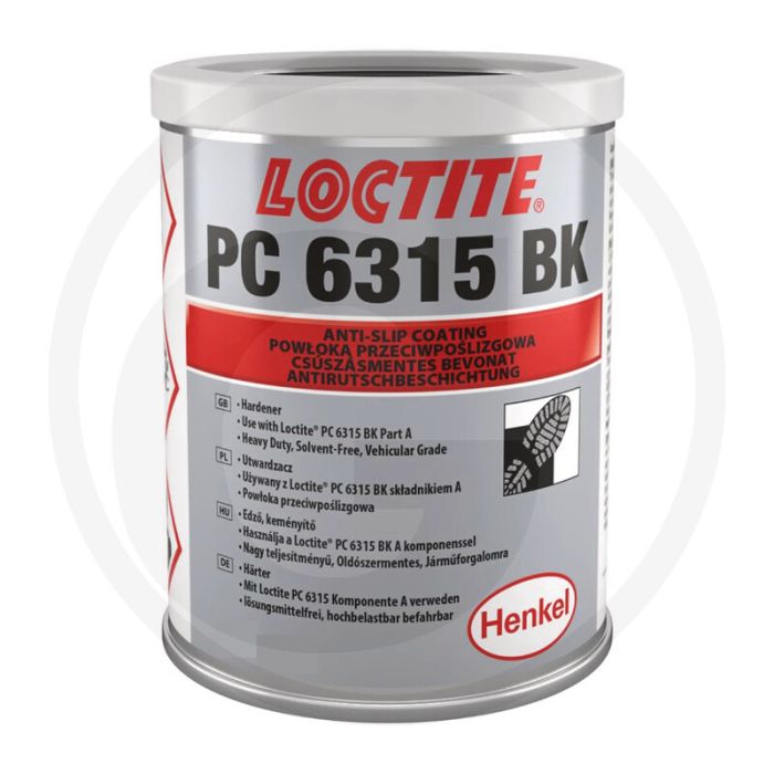 Loctite / Teroson LOCTITE® PC 6315 BK Bodemcoating – 2K epoxy, zwart, 6 kg, antislip