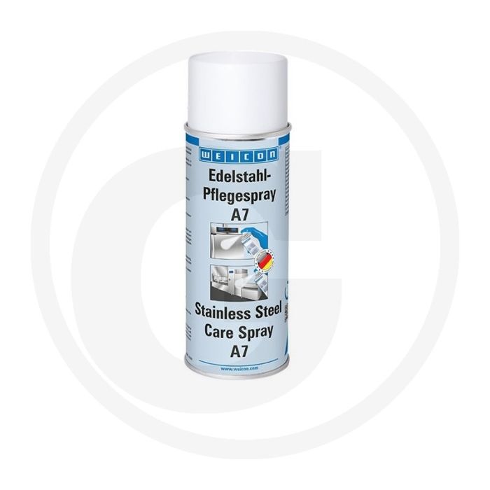 WEICON RVS onderhoudsspray A7, 400 ml – NSF-goedgekeurd, reinigt en beschermt RVS streeploos WEICON RVS onderhoudsspray A7, 400 ml – NSF-goedgekeurd, reinigt en beschermt RVS streeploos