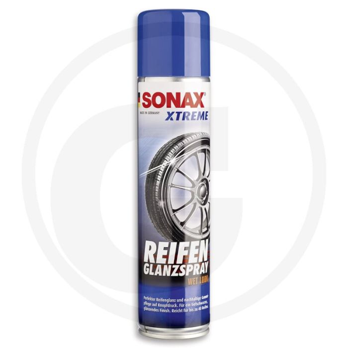 SONAX Xtreme bandenglans spray – 400 ml spuitbus, diepe Wet Look glans