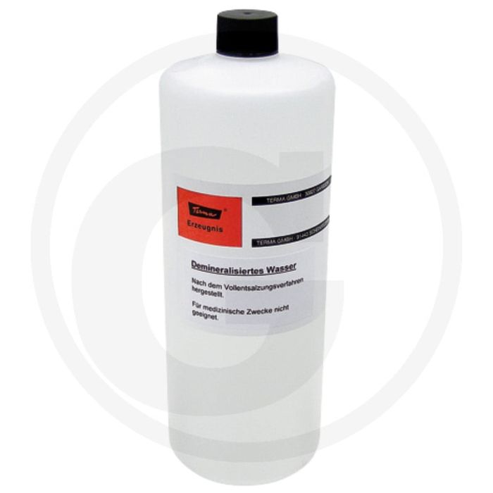 Gedestilleerd water 1 liter – Helder, voor accu’s, kunststof fles