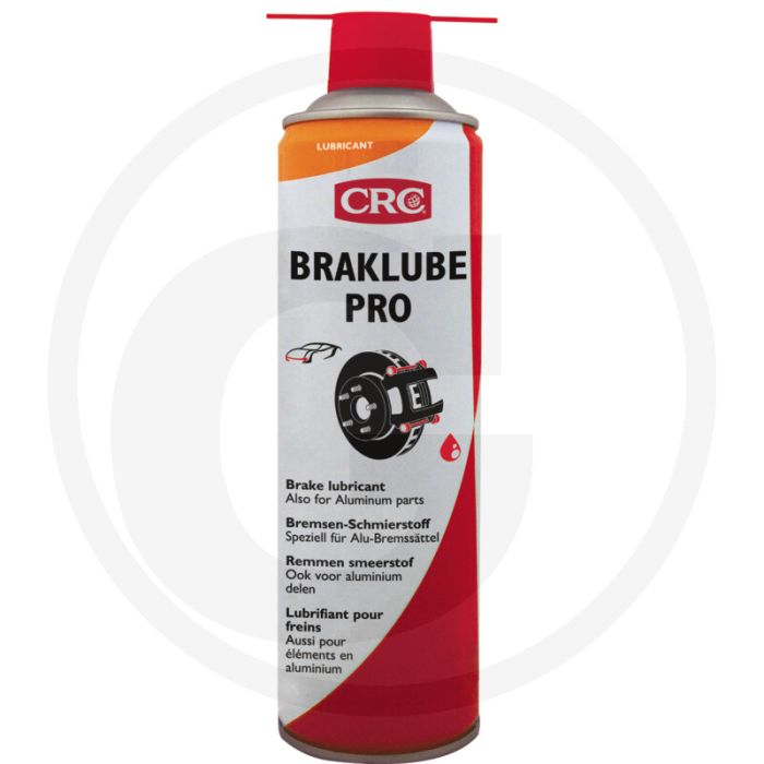 CRC Remsmeermiddel 250 ml – Metaalvrij, hittebestendig tot +240°C, tegen corrosie