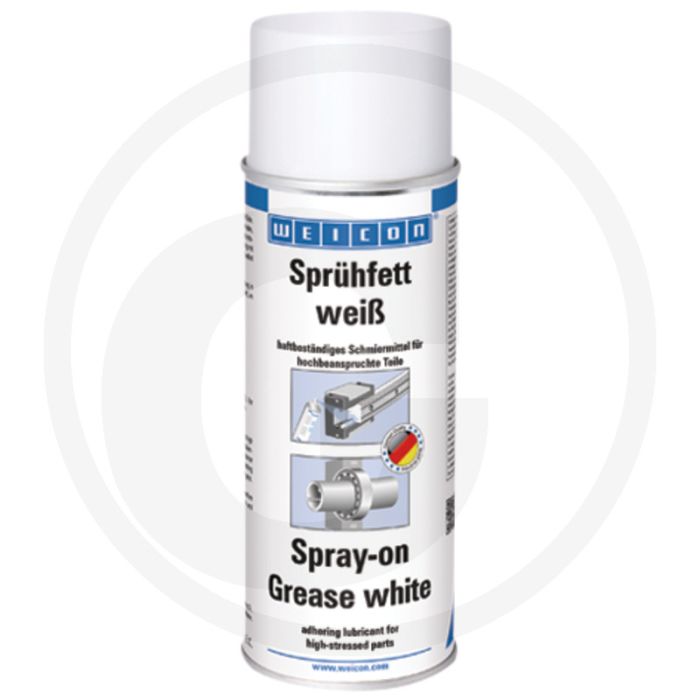 WEICON Spuitvet wit 400 ml spuitbus (-20°C tot +150°C)