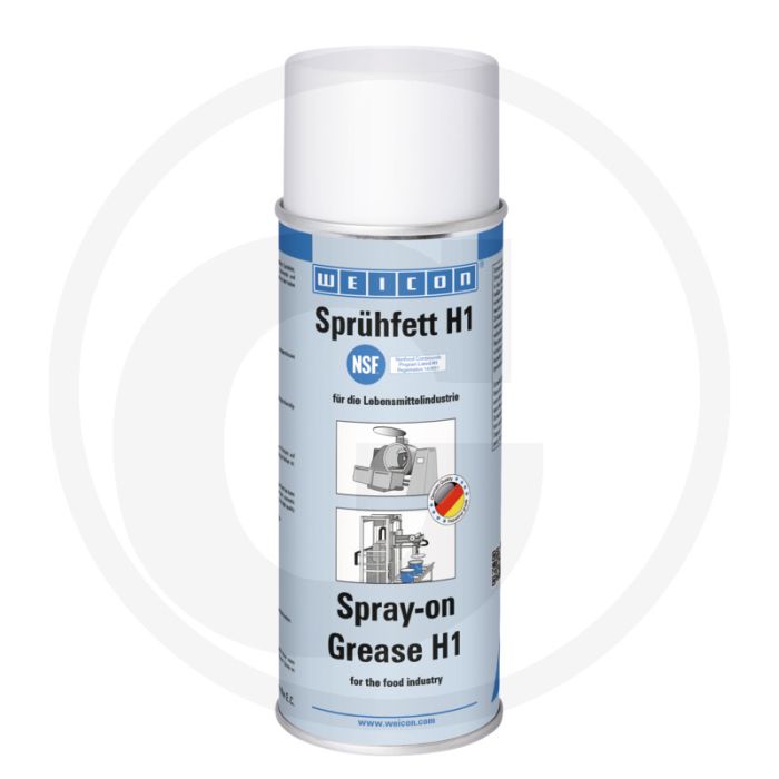 WEICON Sproeivet H1 – 400 ml spuitbus, NSF-goedgekeurd voedselveilig smeervet