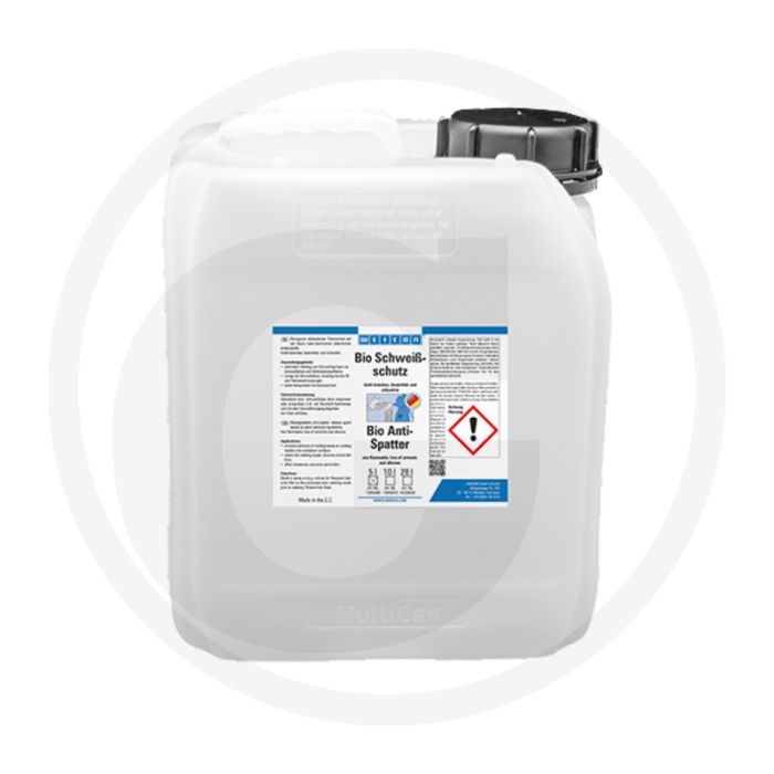 WEICON Bio-lasbescherming 5 liter biologisch afbreekbaar anti-spat-spray