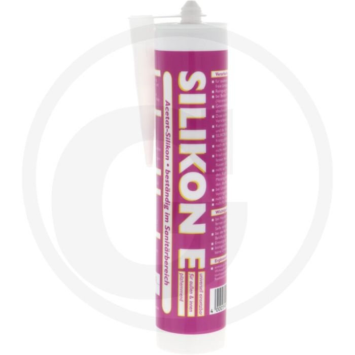 Siliconenvoegenkit transparant 310 ml patroon antischimmel blijvend elastisch