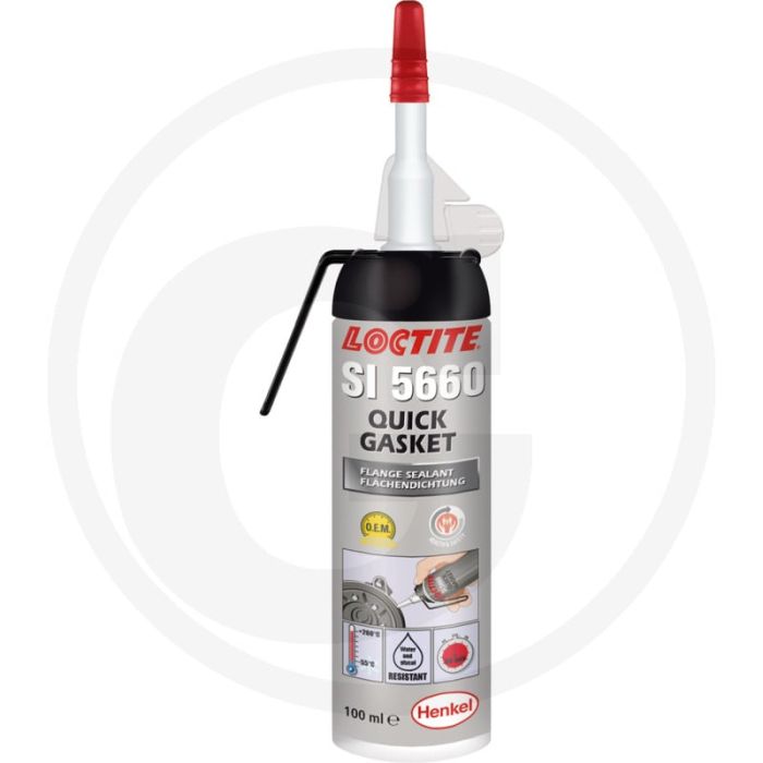 Loctite / Teroson LOCTITE® SI 5660 siliconenkit grijs 100 ml – olie- en glycolbestendig
