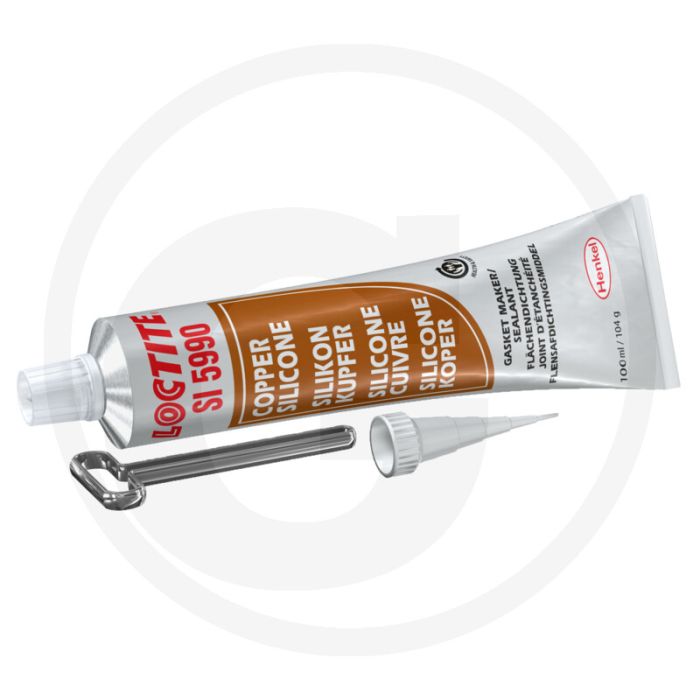 Teroson LOCTITE SI 5990 siliconen 1K, 100 ml – koperkleurig, tot 350°C, olie- en hittebestendig