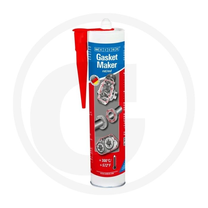 WEICON Gasketmaker rood 310 ml (Duurzaam elastische speciaalafdichtingsmiddel)