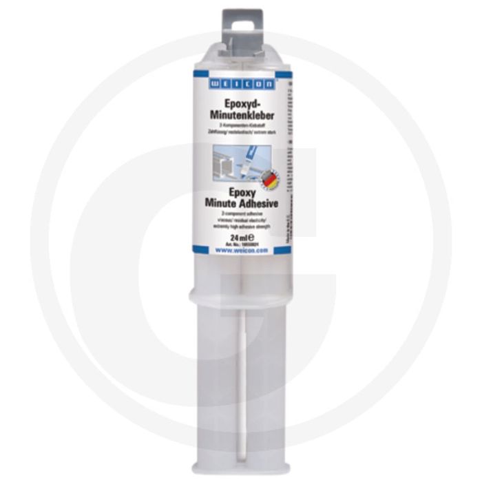WEICON Epoxy-minutenlijm – 24 ml, 2-componenten, transparant, uitharding 3–4 min WEICON Epoxy-minutenlijm – 24 ml, 2-componenten, transparant, uitharding 3–4 min