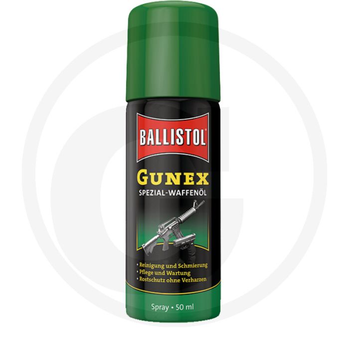Ballistol GUNEX spray 50 ml – wapenolie voor langdurige roestbescherming