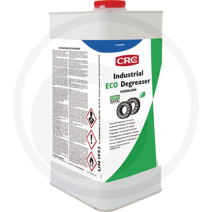 CRC Industriële reiniger Eco, NSF A8, K1 – Sneldrogend, biologisch afbreekbaar, 5 L