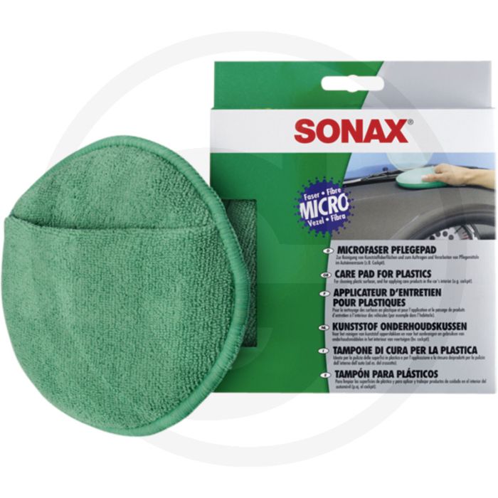 SONAX Microvezelreinigingspad – Grondige reiniging van kunststofoppervlakken