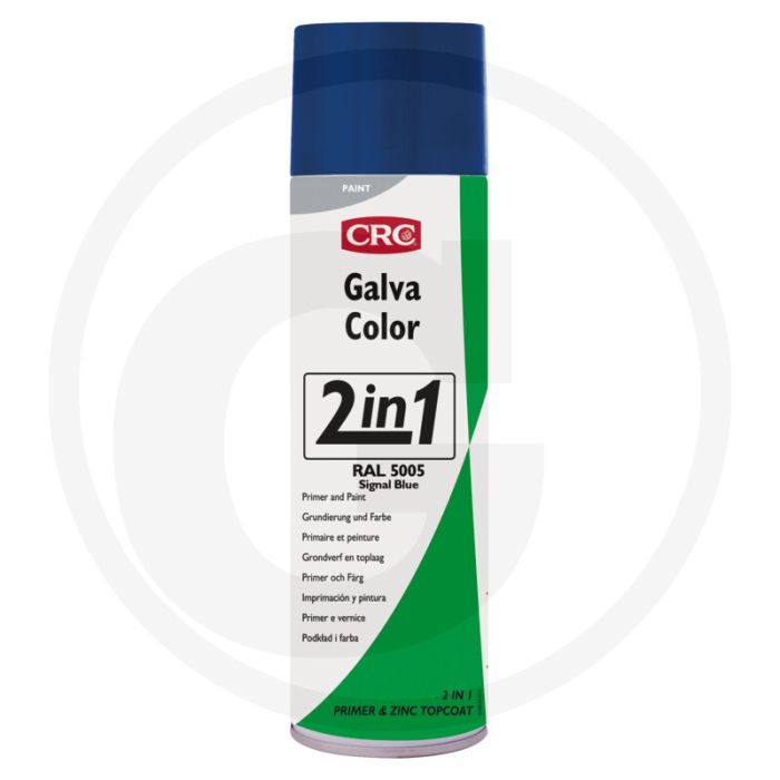 CRC GALVACOLOR RAL 5005 signaalblauw (Kleurbeschermende lak & primer 2-in-1)