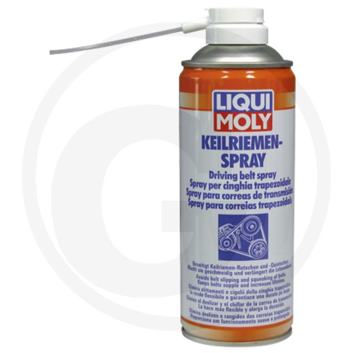 Liqui Moly V-snaarspray 400 ml – voorkomt piepen en slijtage, verhoogt efficiëntie