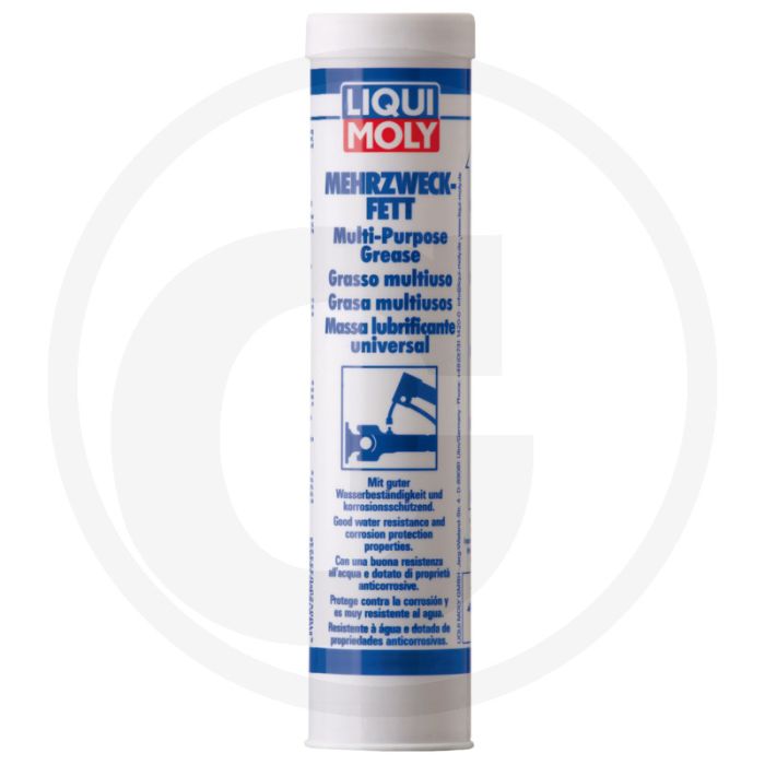 Liqui Moly Universeel smeervet – 400 g patroon, lithiumzeepvet, -30°C tot +125°C