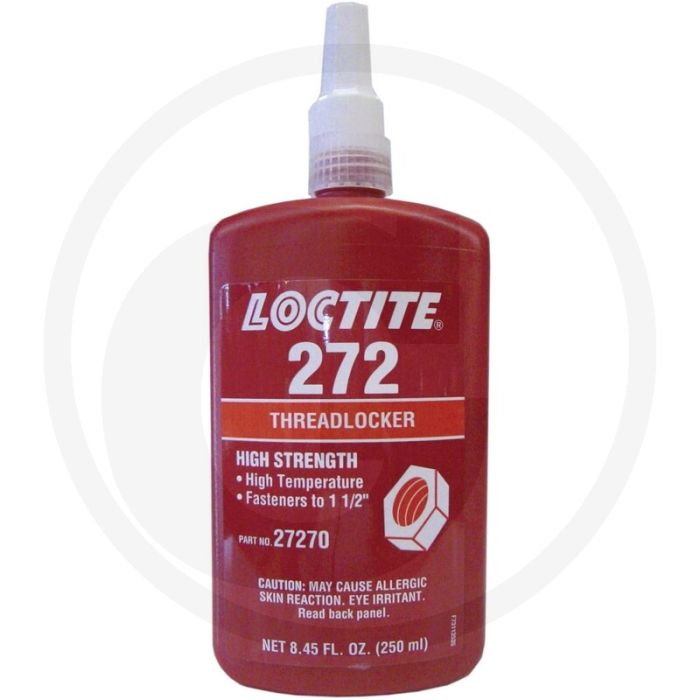Loctite / Teroson LOCTITE® 272, 50 ml – Hoge sterkte, rood, hoge temperatuurbestendigheid Loctite / Teroson LOCTITE® 272, 50 ml – Hoge sterkte, rood, hoge temperatuurbestendigheid
