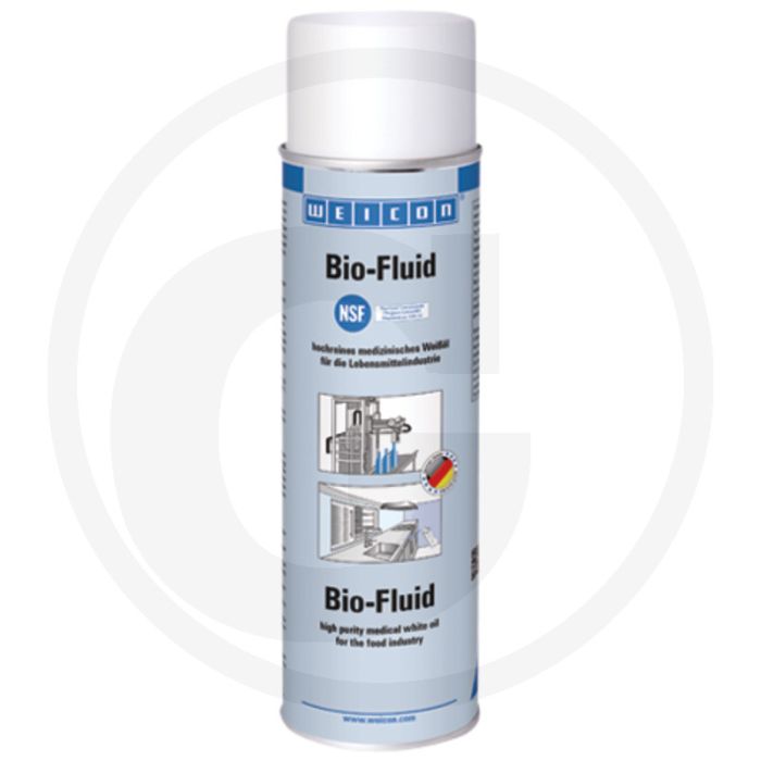 WEICON Bio-Fluid – 500 ml spuitbus, hars- en zuurvrij, NSF-goedgekeurde witte olie WEICON Bio-Fluid – 500 ml spuitbus, hars- en zuurvrij, NSF-goedgekeurde witte olie