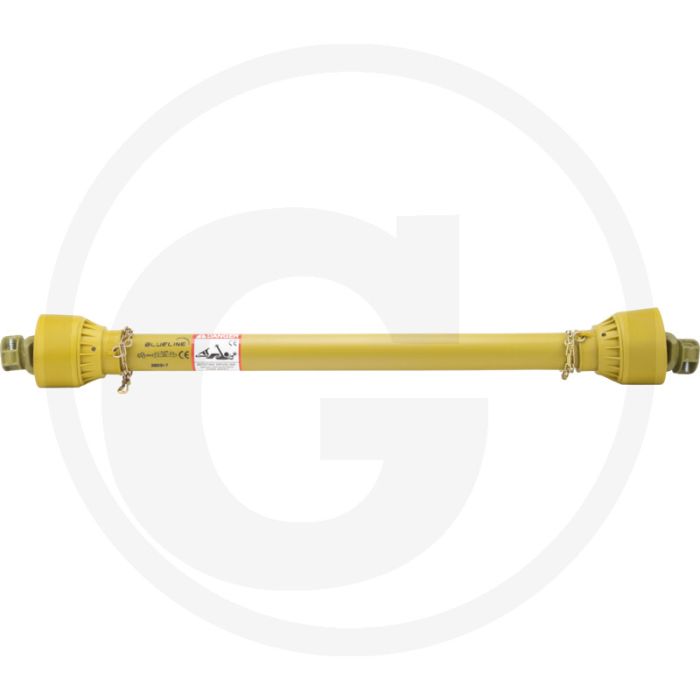 BLUELINE Aftakas, grootte: B2, lengte: 1.010 mm – 1 3/8" 6 splines, 40 pk, Italiaans systeem