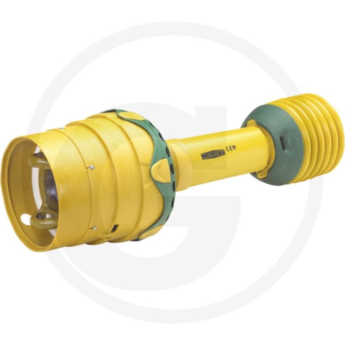 Walterscheid Aftakas, grootte: PW480, lengte: 1.210 mm, dubbelgaffel, citroenprofiel, 1000 omw/min