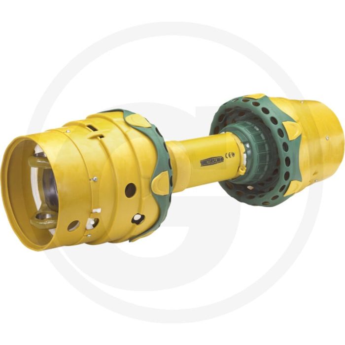 Walterscheid Aftakas, grootte: PW480, lengte: 1210 mm, dubbelgaffel, citroenprofiel, SPF 25Z