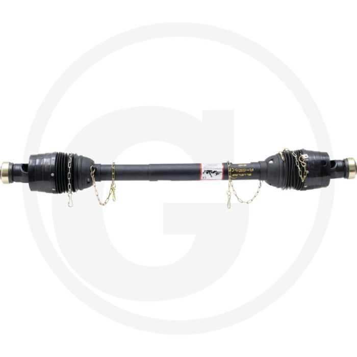 BLUELINE Aftakas, grootte: F238, lengte: 1210 mm, groothoek tweezijdig, 1 3/8" 6 splines