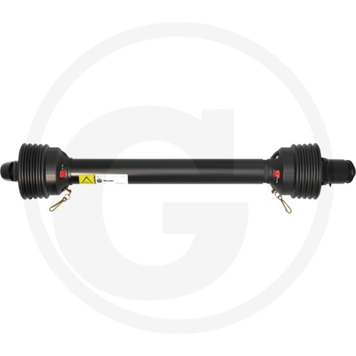 Weasler Aftakas, grootte: F25, AW36, AW36S, lengte: 1.010 mm (rechtsdraaiend, vrijloop F5R)