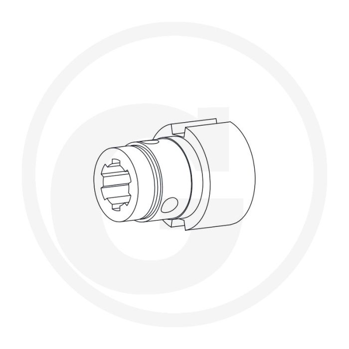 Walterscheid Naaf 1 3/4" (6) H CC 133,5 mm