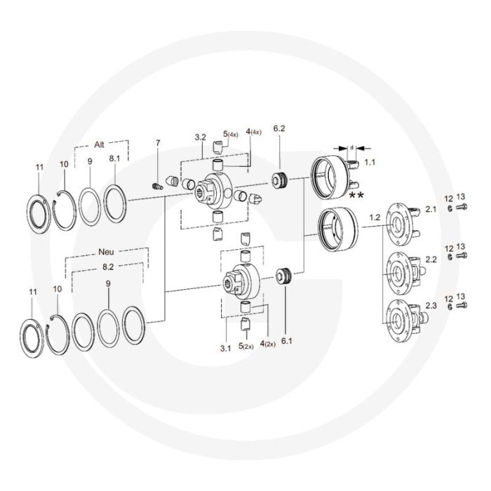Walterscheid Naaf (K64/22-24)