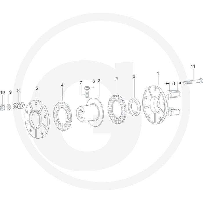 Walterscheid Koppelingshuis (356993, 1356993, 10.34.121)
