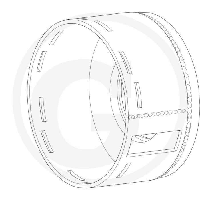 Walterscheid Koppelingshuis (6 x M12)