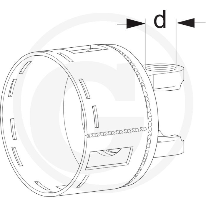 Walterscheid Koppelingshuis (177116, 1177116, 26.90.02)
