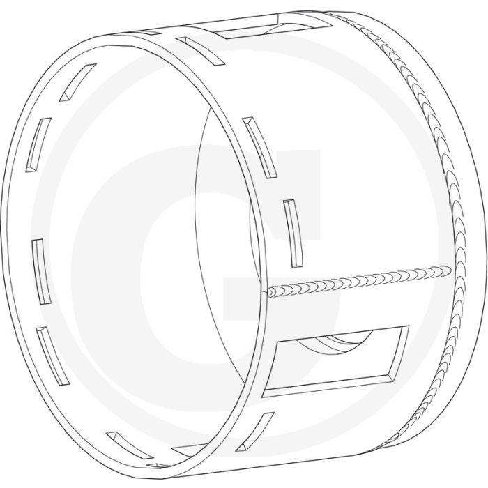 Walterscheid Koppelingshuis (6 x M12)