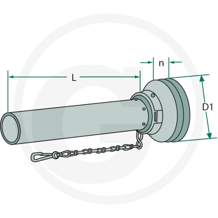 Walterscheid Halve afscherming (binnen)