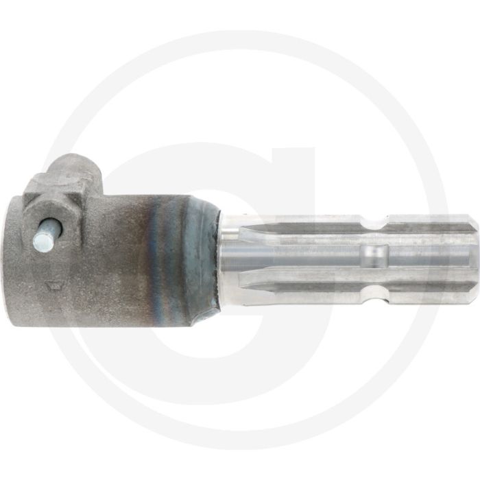 Walterscheid Verloopstuk 1 3/8" (6) met stift sluiting, lengte 160 mm