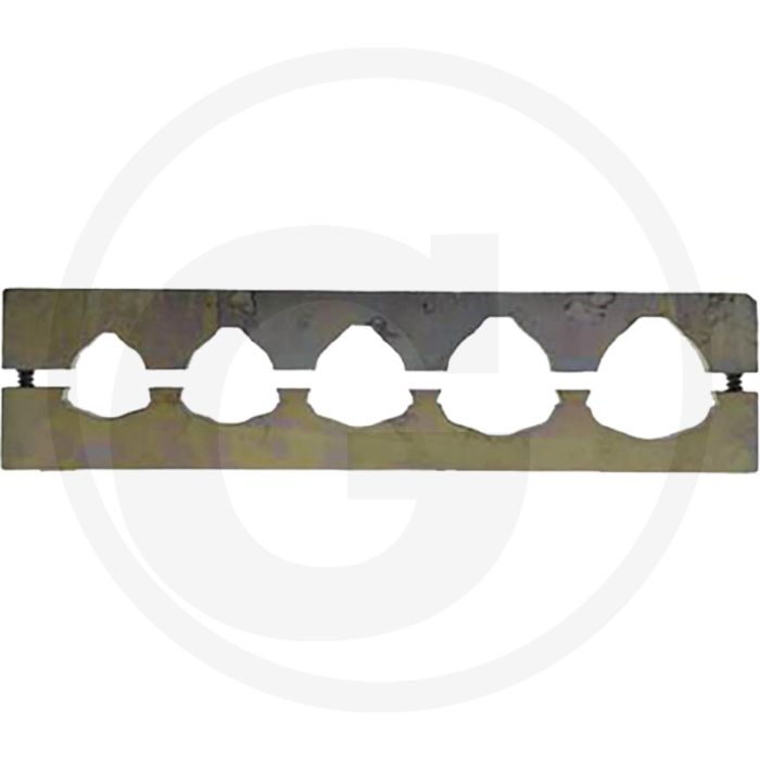 Walterscheid Klemprofiel (voor SW 40  ByPy design, 3 ribben, grootte 5 - 10)