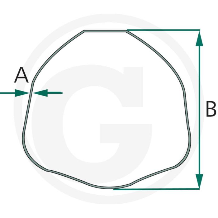 BONDIOLI & PAVESI Profielbuis 1000mm Grootte 10