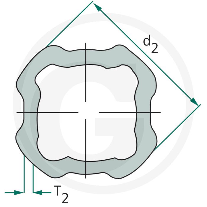BONDIOLI & PAVESI Profielbuis S5 1000 mm