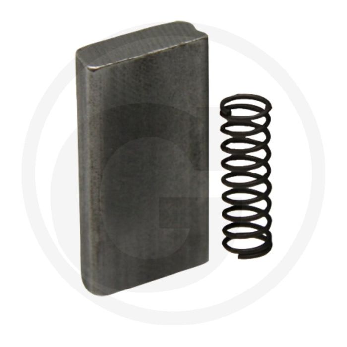 BONDIOLI & PAVESI Blokkeerpal RA1 met veer Lengte 22,8 mm