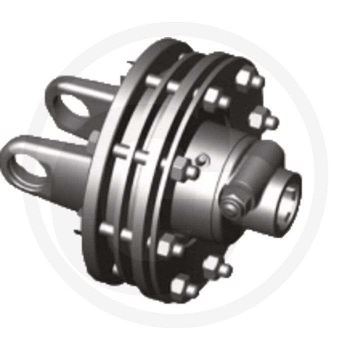 BONDIOLI & PAVESI Slipkoppeling met vrijloop FFNV 34, 1.3/8" 21 spline, 1450 Nm