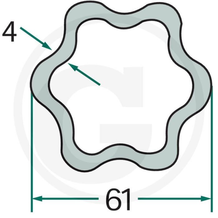 Weasler Profielbuis (G8)