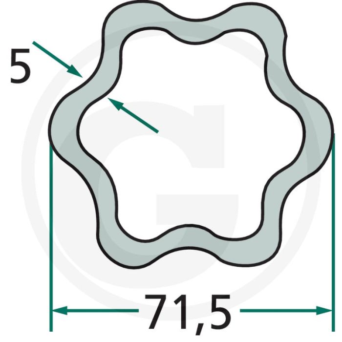Weasler Profielbuis (G9)