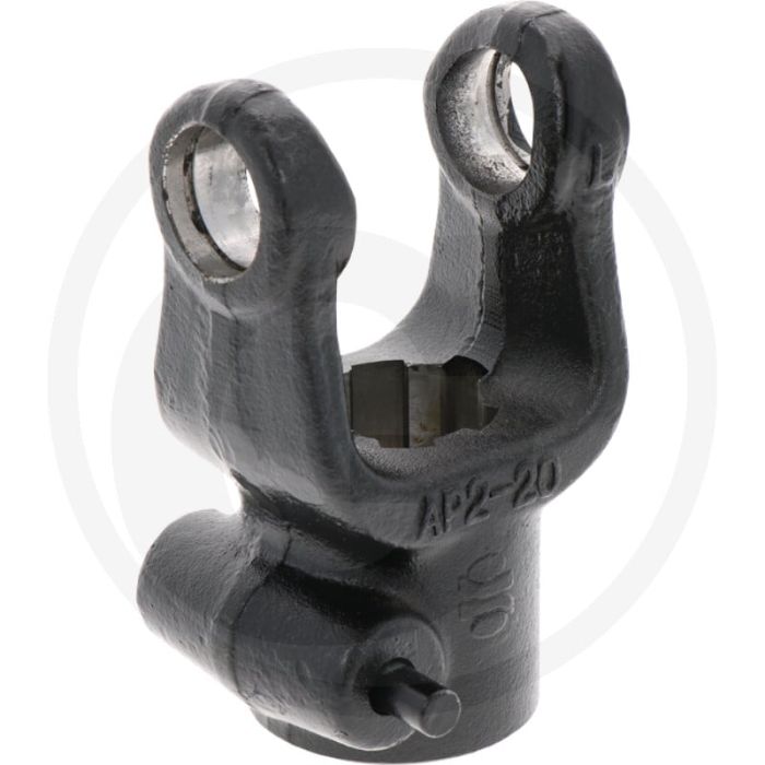 Weasler Aansluitgaffel (met drukstift  1 1/8" 6 spline  passende reparatieset 3977920121)