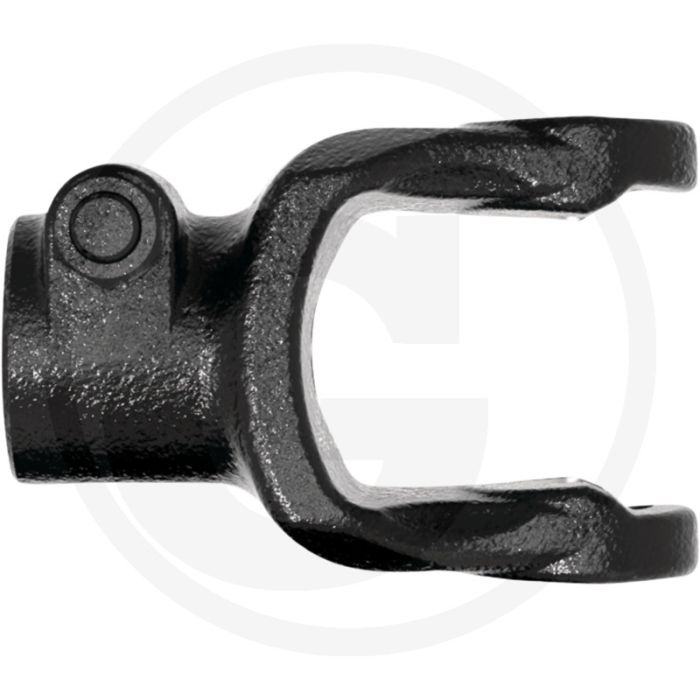 Weasler Aansluitgaffel (30 mm, spie 8 mm   met klembout, raakt het profiel niet aan)