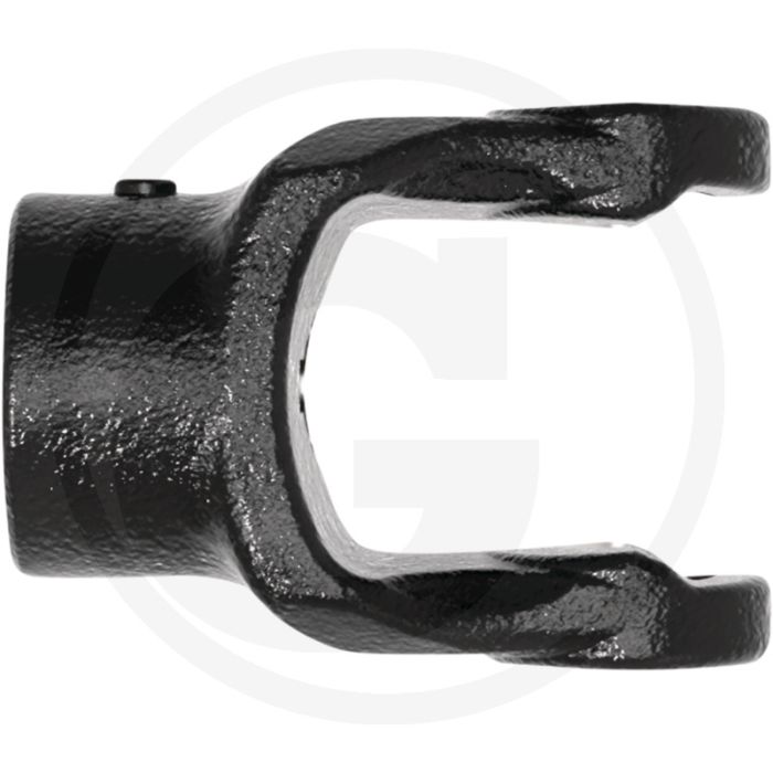 Weasler Naafgaffel (met spiebaan 8 mm en schroefdraadboring 12 mm)