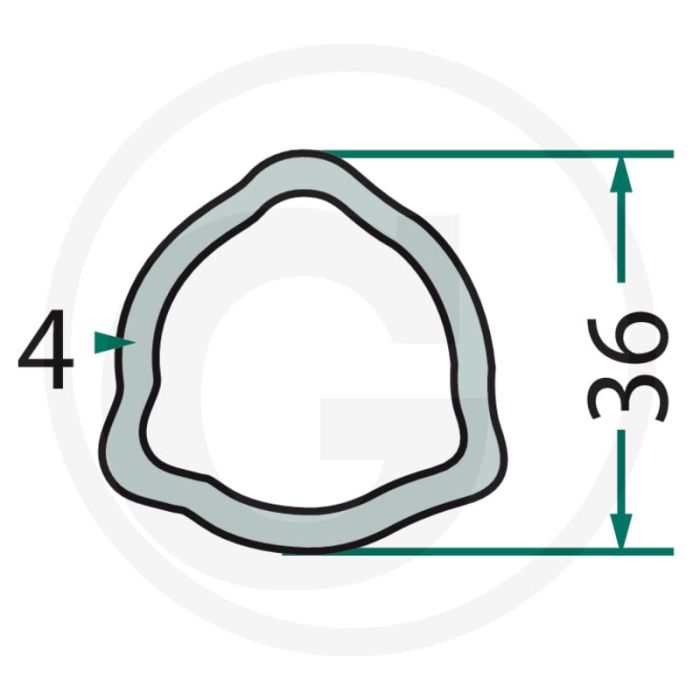 Weasler Profielbuis (P6)