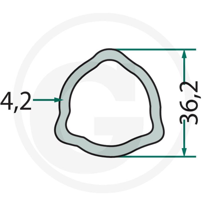Weasler Profielbuis (P6b)