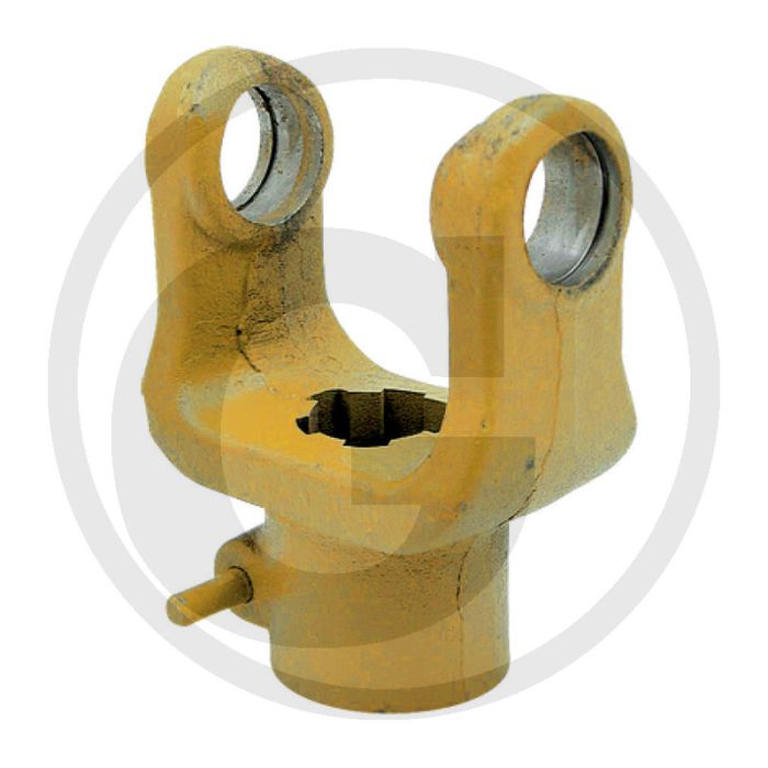 Weasler Aansluitgaffel (met drukstift  1 3/8" 6 spline  passende reparatieset 39779201211)