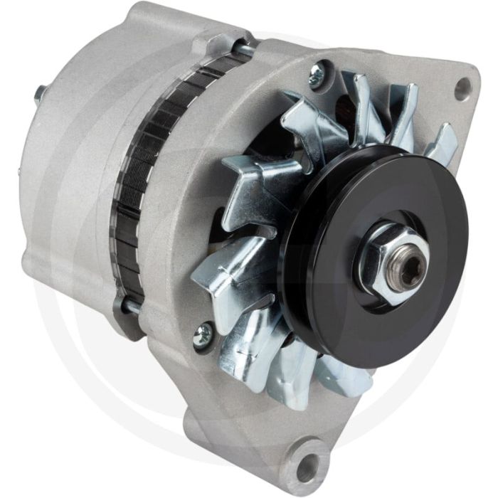 Dynamo 14 volt / 33 A – Poelie Ø68 mm, R60°, Rechtsdraaiend, met W-aansluiting